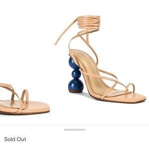 Song of Style Gelato Heels Nude